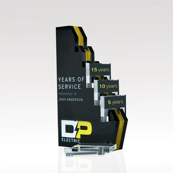 Stack up accomplishments and rise to the top with this acrylic,... from ASI 93986 Visions/Awardcraft / Visions Awards