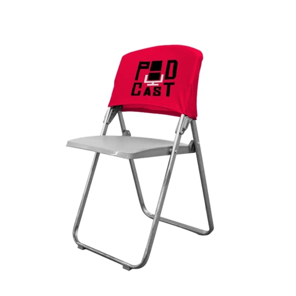 18" x 11.5" stretch polyester cover for folding banquet chairs.... from ASI 36558 Aprons, Etc.