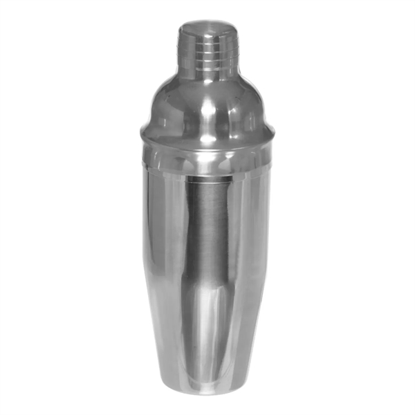 Stainless steel cocktail shaker, 23.3 oz. plus 1 color silkscreen imprint... from ASI 37218 Athena Promo (tm)
