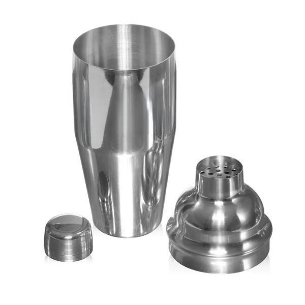 Stainless steel cocktail shaker, 23.3 oz. plus 1 color silkscreen imprint... from ASI 37218 Athena Promo (tm)