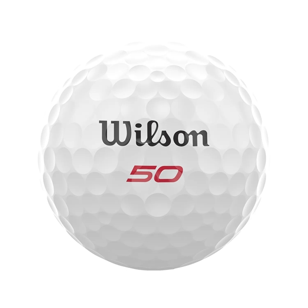 Wilson Staff 50 Elite golf balls; Box contains 12 white balls... from ASI 38120 Ball Pro / Diversified Quality Kitchenware