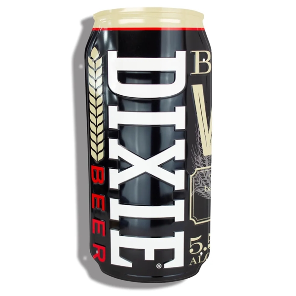 11.5" x 22.25" beer can shaped sign made of recycled aluminum.... from ASI 50120 Dixie Seal & Stamp Co Inc / Dixiline