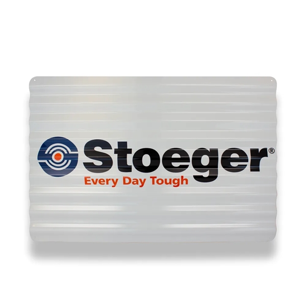 12" x 18" corrugated recycled aluminum sign with customization options.... from ASI 50120 Dixie Seal & Stamp Co Inc / Dixiline