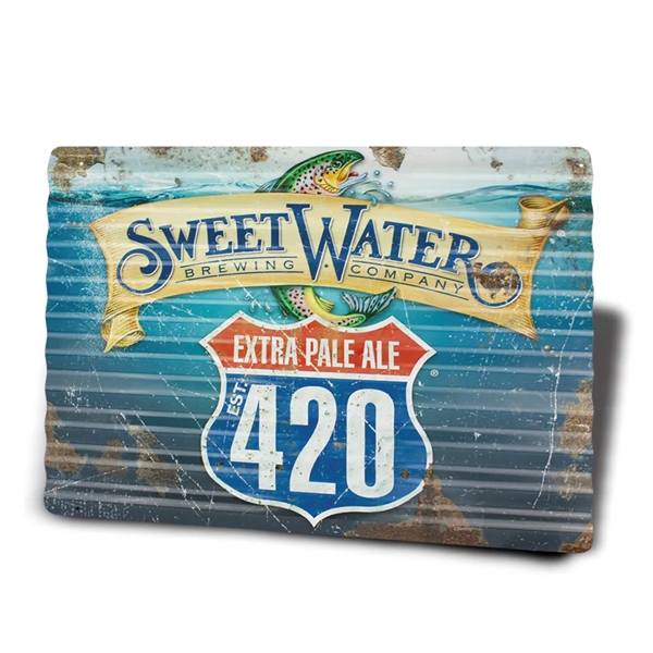 16" x 24" aluminum sign with imprint options.... from ASI 50120 Dixie Seal & Stamp Co Inc / Dixiline