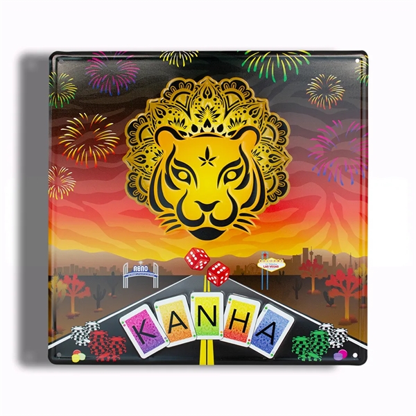 16" x 16" sign with two holes.... from ASI 50120 Dixie Seal & Stamp Co Inc / Dixiline