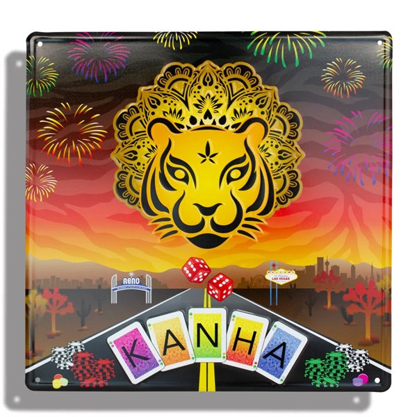 18" x 18" square sign with two holes.... from ASI 50120 Dixie Seal & Stamp Co Inc / Dixiline