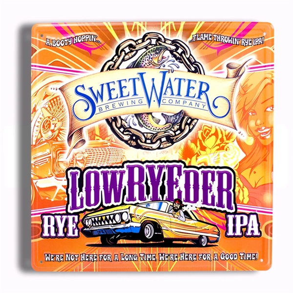 18" x 18" square sign with two holes.... from ASI 50120 Dixie Seal & Stamp Co Inc / Dixiline