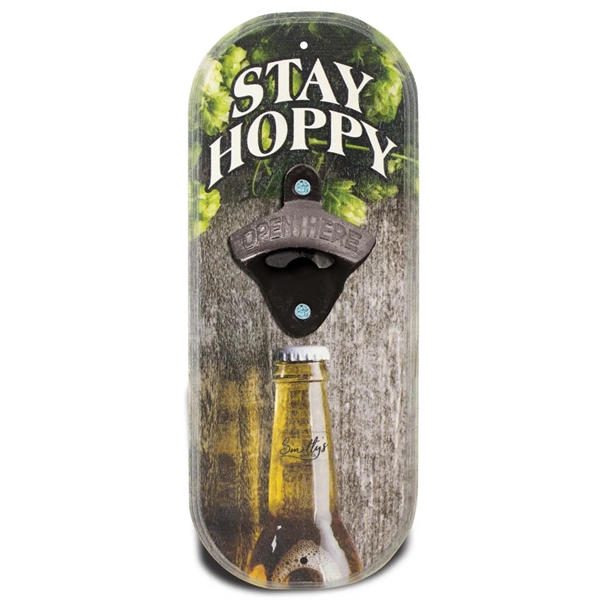 4" x .375" x 10" bottle opener with imprint options.... from ASI 50120 Dixie Seal & Stamp Co Inc / Dixiline