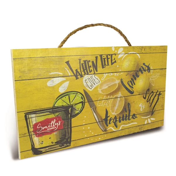 11" x 17" wood sign with imprint options.... from ASI 50120 Dixie Seal & Stamp Co Inc / Dixiline