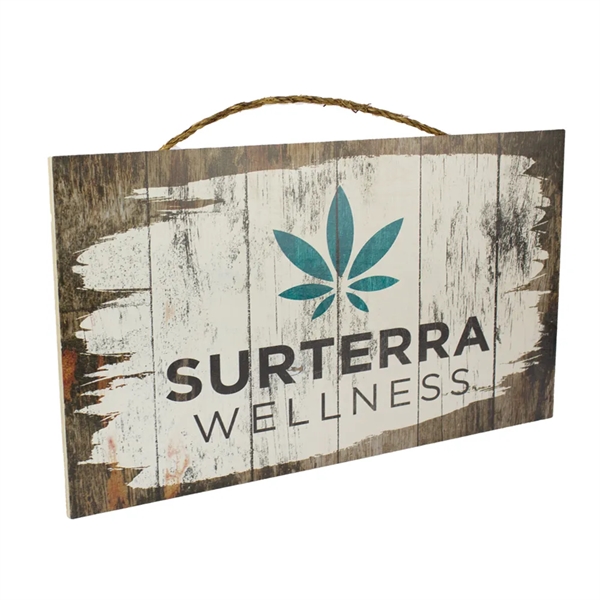 12" x .375" x 19" wood sign with imprint options.... from ASI 50120 Dixie Seal & Stamp Co Inc / Dixiline