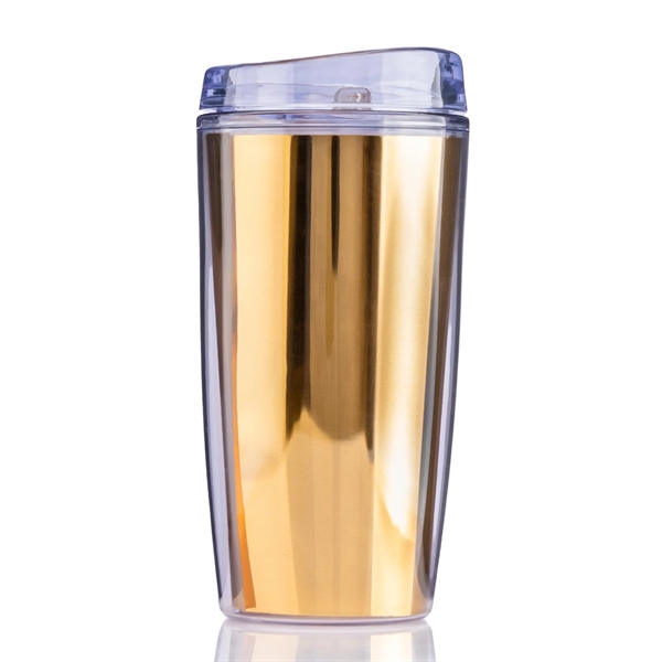 14 ounce double wall insulated acrylic plastic tumbler with metallic insert... from ASI 57800 Gordon Sinclair / Gordon Sinclair®