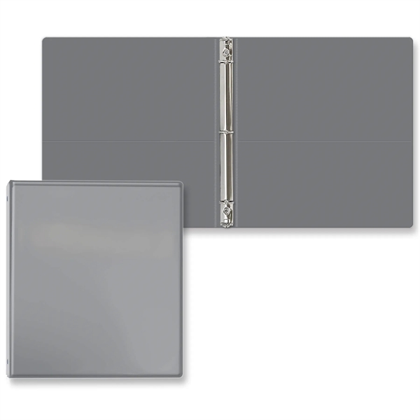3/4" Round three ring binder made of vinyl with front and... from ASI 54040 Fey Promo / Fey Binders and Organization Solutions