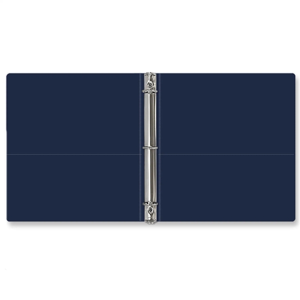 1" Round three ring binder made of vinyl with front and... from ASI 54040 Fey Promo / Fey Binders and Organization Solutions