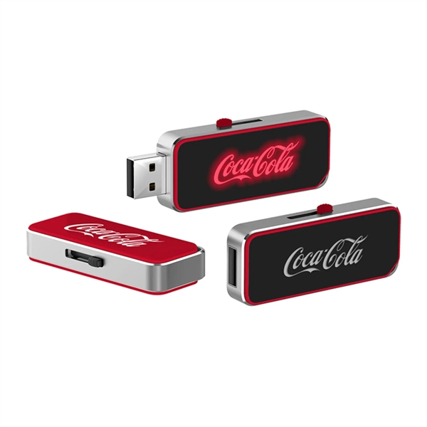 Type C LED logo OTG USB flash drive plus laser engraved... from ASI 37218 Athena Promo (tm)