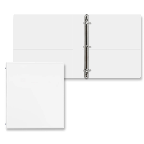 1" Angle D three ring binder made of vinyl with front... from ASI 54040 Fey Promo / Fey Binders and Organization Solutions