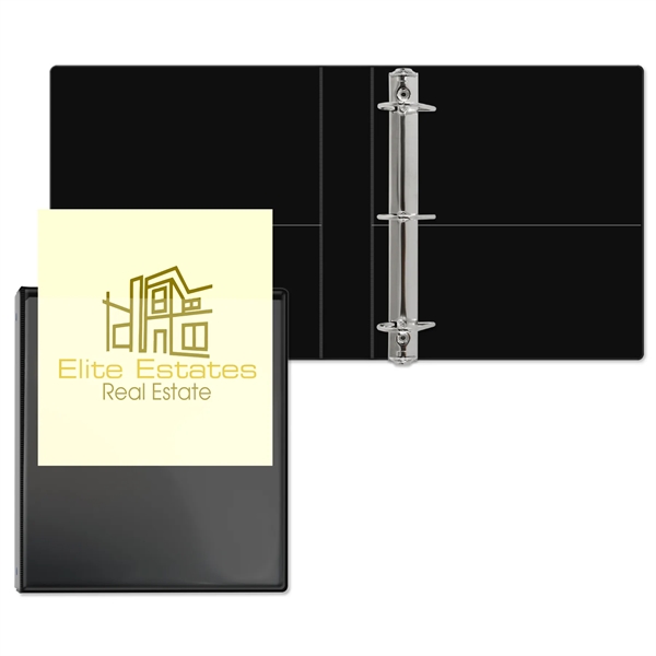 1 1/2" Angle D three ring binder made of vinyl with... from ASI 54040 Fey Promo / Fey Binders and Organization Solutions