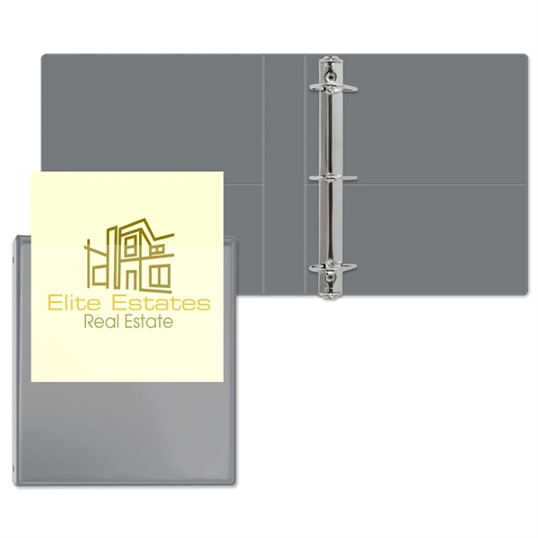 1 1/2" Angle D three ring binder made of vinyl with... from ASI 54040 Fey Promo / Fey Binders and Organization Solutions