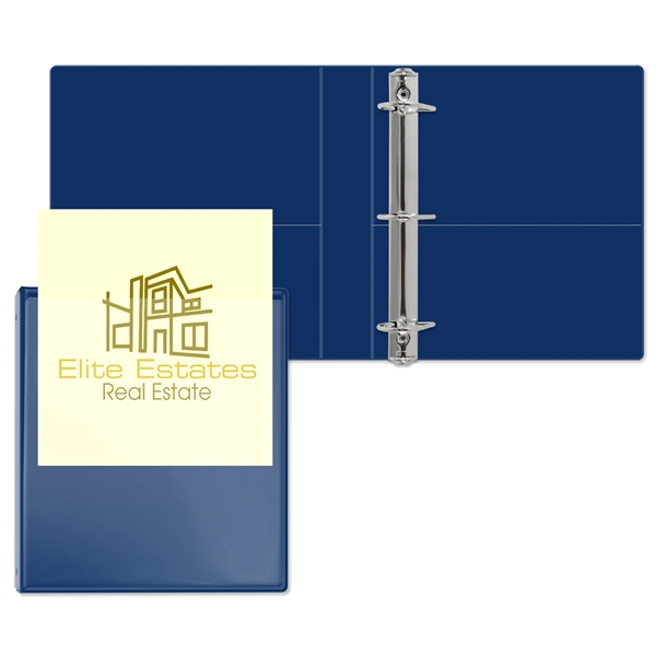 1 1/2" Angle D three ring binder made of vinyl with... from ASI 54040 Fey Promo / Fey Binders and Organization Solutions