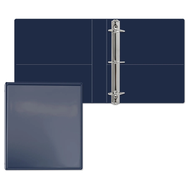 1 1/2" Angle D three ring binder made of vinyl with... from ASI 54040 Fey Promo / Fey Binders and Organization Solutions