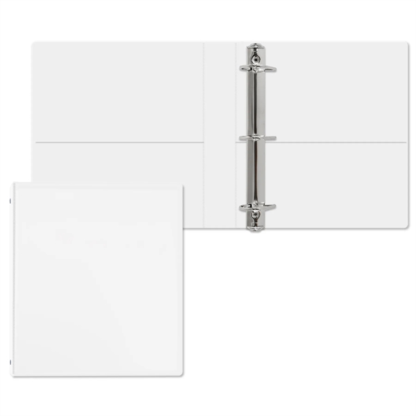 1 1/2" Angle D three ring binder made of vinyl with... from ASI 54040 Fey Promo / Fey Binders and Organization Solutions