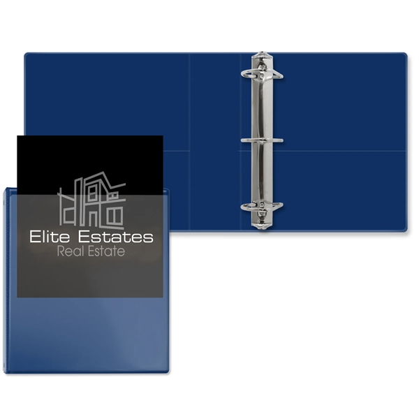 2 1/2" Angle D three ring binder made of vinyl with... from ASI 54040 Fey Promo / Fey Binders and Organization Solutions
