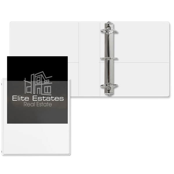 2 1/2" Angle D three ring binder made of vinyl with... from ASI 54040 Fey Promo / Fey Binders and Organization Solutions