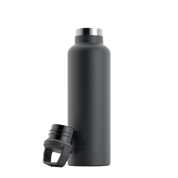 RTIC 20 ounce double-wall vacuum-insulated stainless steel ringed sport bottle with... from ASI 74601 Calico