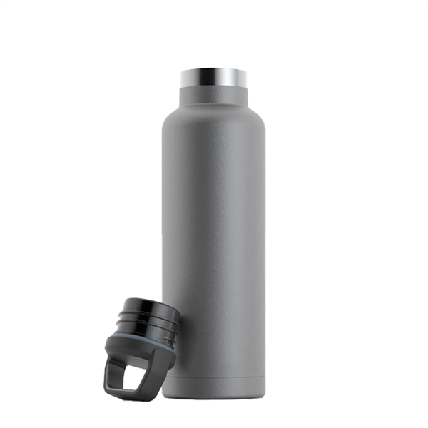 RTIC 20 ounce double-wall vacuum-insulated stainless steel ringed sport bottle with... from ASI 74601 Calico