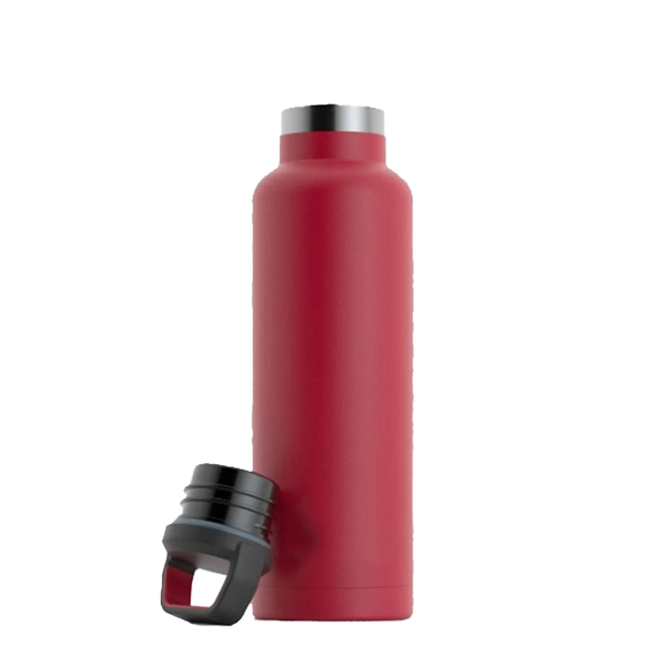 RTIC 20 ounce double-wall vacuum-insulated stainless steel ringed sport bottle with... from ASI 74601 Calico