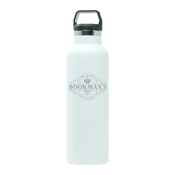 RTIC 20 ounce double-wall vacuum-insulated stainless steel ringed sport bottle with... from ASI 74601 Calico