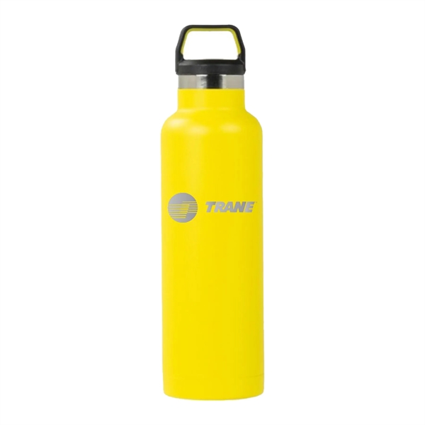 RTIC 20 ounce double-wall vacuum-insulated stainless steel ringed sport bottle with... from ASI 74601 Calico