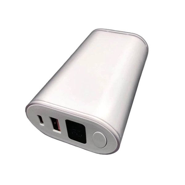 20W portable power bank - 10000 mAh plus silkscreen imprint on... from ASI 37218 Athena Promo (tm)