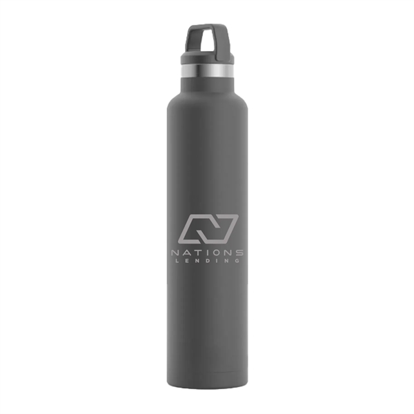 RTIC 26 ounce double-wall vacuum-insulated stainless steel ringed sport bottle with... from ASI 74601 Calico