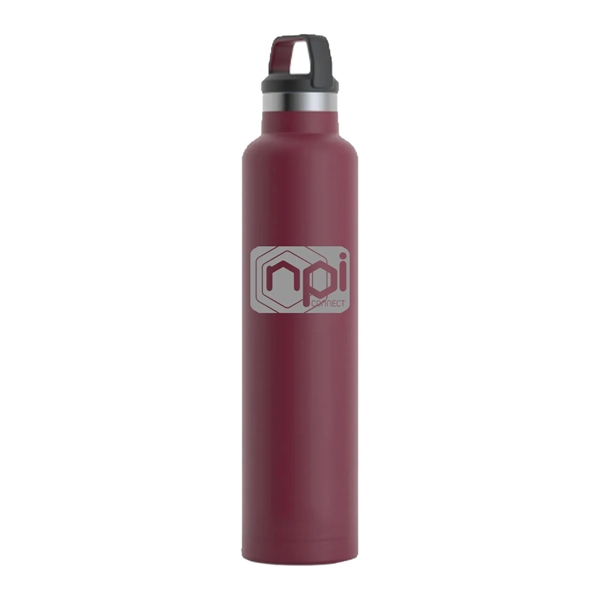 RTIC 26 ounce double-wall vacuum-insulated stainless steel ringed sport bottle with... from ASI 74601 Calico