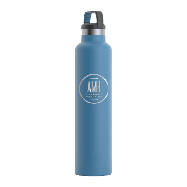 RTIC 26 ounce double-wall vacuum-insulated stainless steel ringed sport bottle with... from ASI 74601 Calico