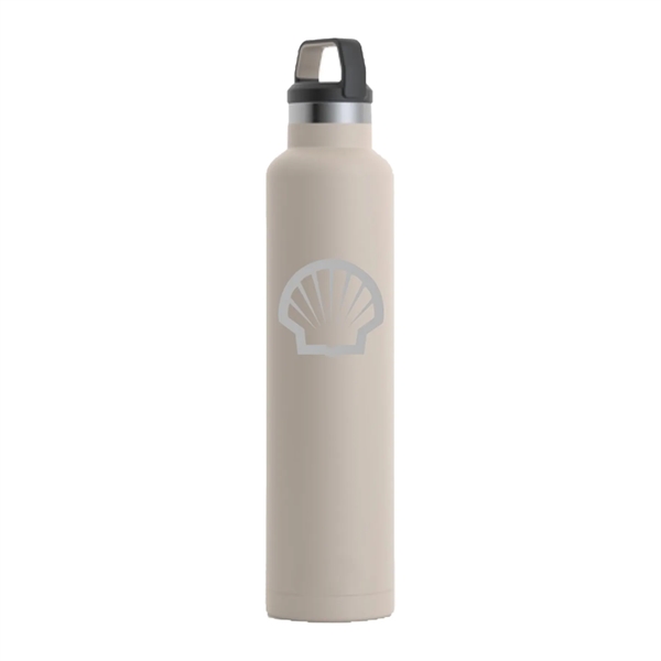 RTIC 26 ounce double-wall vacuum-insulated stainless steel ringed sport bottle with... from ASI 74601 Calico