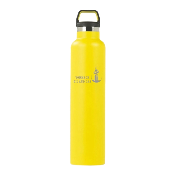 RTIC 26 ounce double-wall vacuum-insulated stainless steel ringed sport bottle with... from ASI 74601 Calico