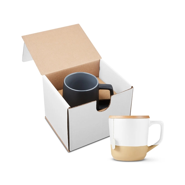 16.5-ounce mug with a wood lid and gift box.... from ASI 79530 Prime Line