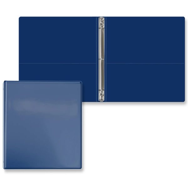 3/4" Round three ring binder made of vinyl with front and... from ASI 54040 Fey Promo / Fey Binders and Organization Solutions