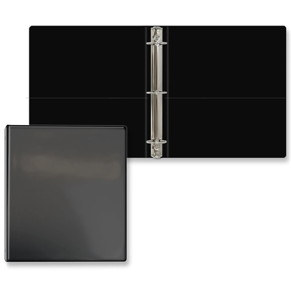 1 1/2" Round three ring binder made of vinyl with front... from ASI 54040 Fey Promo / Fey Binders and Organization Solutions