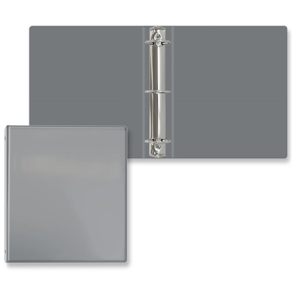 2" Round three ring binder made of vinyl with front and... from ASI 54040 Fey Promo / Fey Binders and Organization Solutions