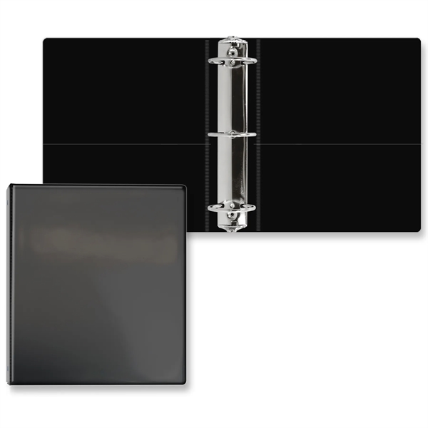 2 1/2" Round three ring binder made of vinyl with front... from ASI 54040 Fey Promo / Fey Binders and Organization Solutions