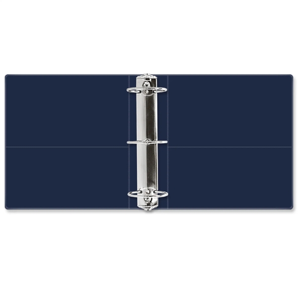 3" Round three ring binder made of vinyl with front and... from ASI 54040 Fey Promo / Fey Binders and Organization Solutions