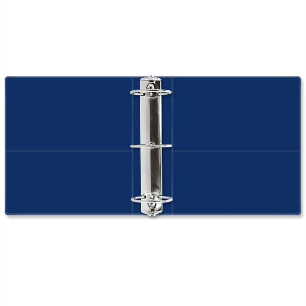 3" Round three ring binder made of vinyl with front and... from ASI 54040 Fey Promo / Fey Binders and Organization Solutions