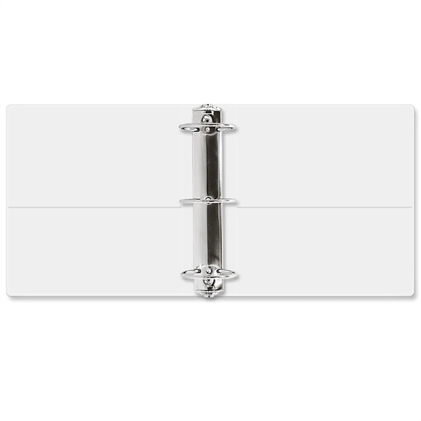 3" Round three ring binder made of vinyl with front and... from ASI 54040 Fey Promo / Fey Binders and Organization Solutions