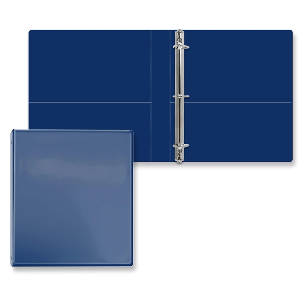 1" Angle D three ring binder made of vinyl with front... from ASI 54040 Fey Promo / Fey Binders and Organization Solutions