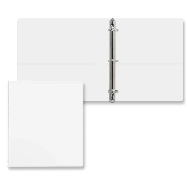 1" Angle D three ring binder made of vinyl with front... from ASI 54040 Fey Promo / Fey Binders and Organization Solutions