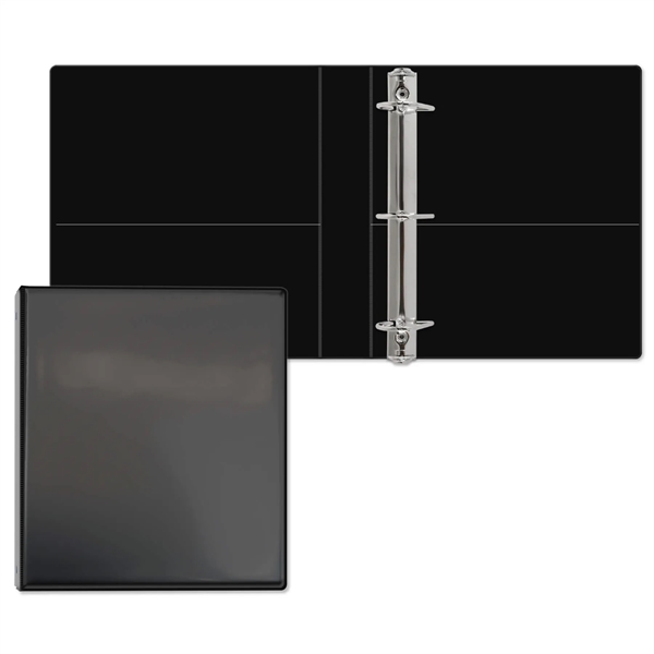 1 1/2" Angle D three ring binder made of vinyl with... from ASI 54040 Fey Promo / Fey Binders and Organization Solutions