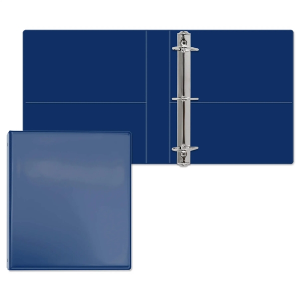 1 1/2" Angle D three ring binder made of vinyl with... from ASI 54040 Fey Promo / Fey Binders and Organization Solutions