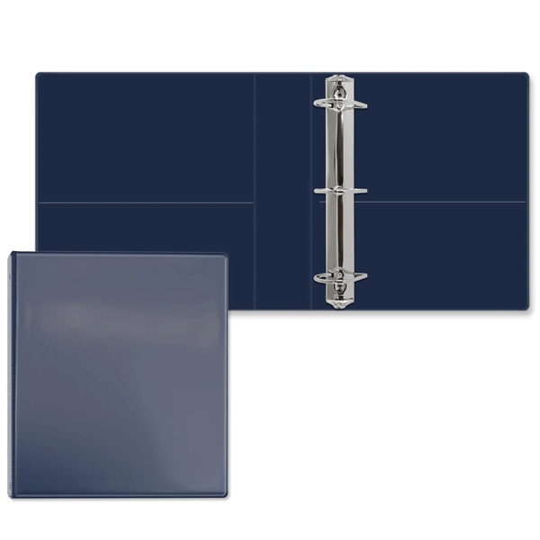 2" Angle D three ring binder made of vinyl with front... from ASI 54040 Fey Promo / Fey Binders and Organization Solutions